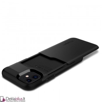 Spigen Slim Armor Cs dėklas - juodas (Apple Iphone 12 Mini) Spigen Slim Armor Cs dėklas - juodas (Apple Iphone 12 Mini)